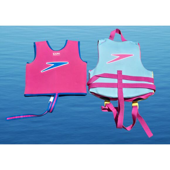 Speedo Swim Kids Flotation Device Type III PDF Life Vest Jacket & Training Float - Picture 2 of 7